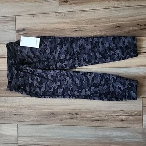 Lululemon Ready to Rulu Jogger Crop, 4, Heritage Camo Jacquard Black Lunar Rock